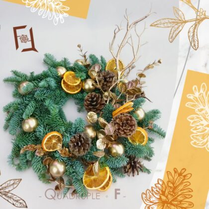 荷蘭新鮮貴族松聖誕圈 OC100004