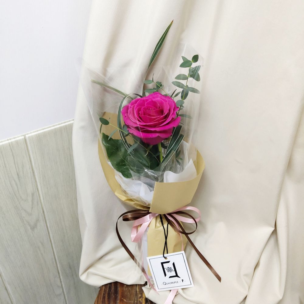 甜美祝福 | 桃紅玫瑰鮮花花束 1 甜美祝福 | 桃紅玫瑰鮮花花束 - BS010001