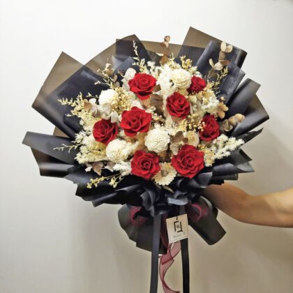 玫瑰.VIII | 永生花玫瑰花束