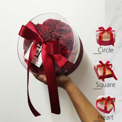 Passion BOX | Preserved Flower Red Rose Gift Box