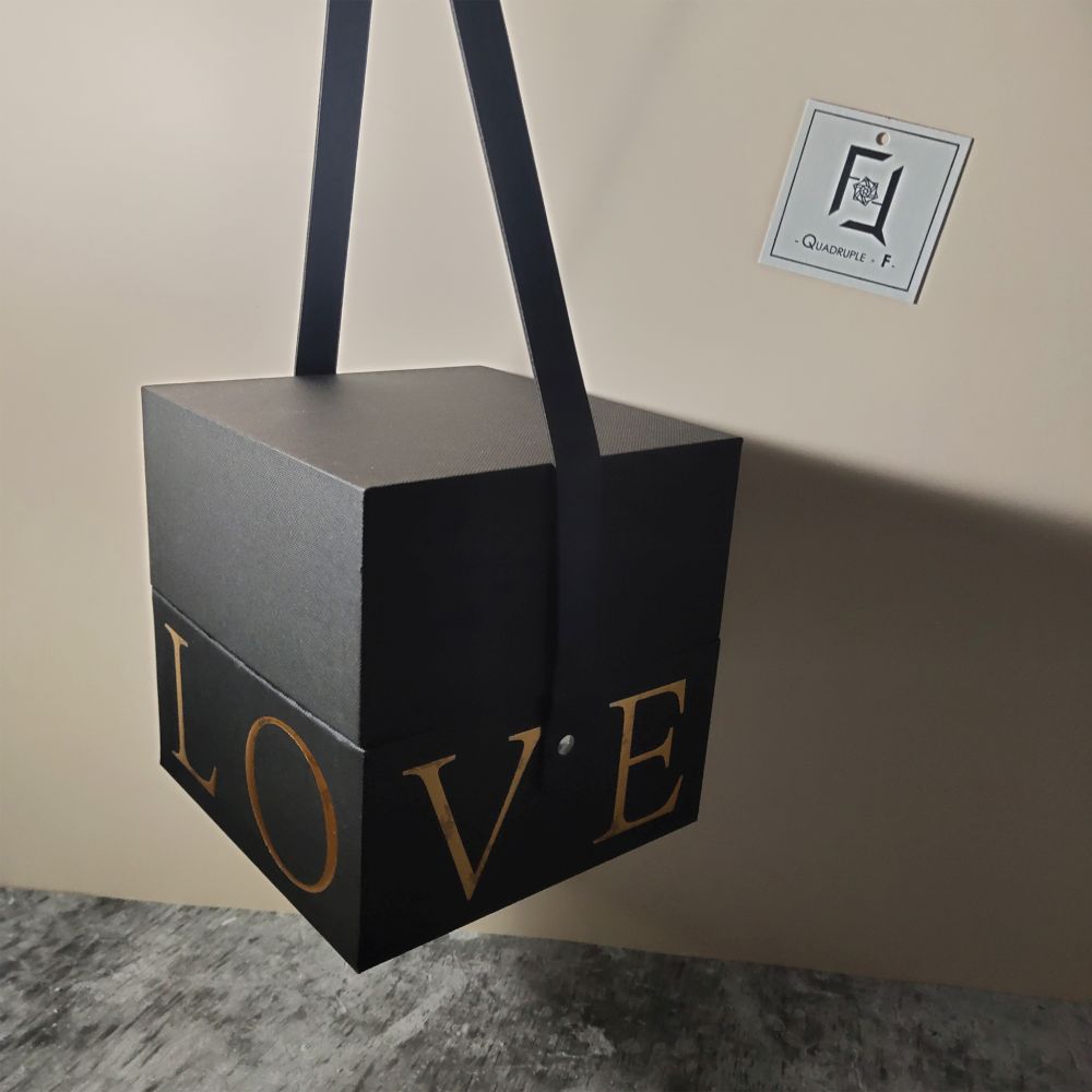 獨特立方 | 紅色永生花玫瑰愛心花盒(連燈) 5 獨特立方 | 紅色永生花玫瑰愛心花盒(連燈) - PT010025