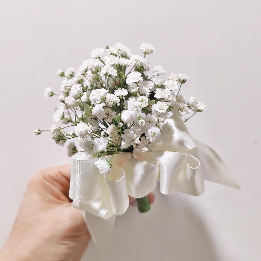 繁星諾言 | 滿天星鮮花結婚花球連襟花 5 繁星諾言 | 滿天星鮮花結婚花球連襟花 - WB100001