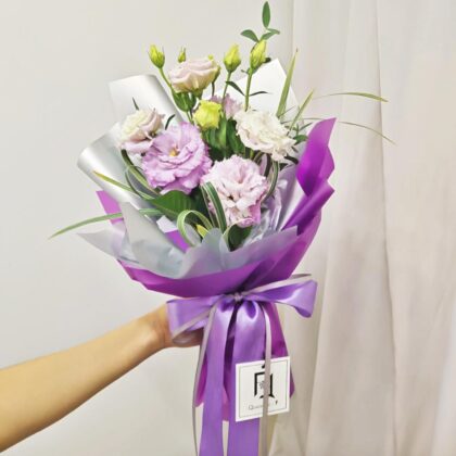 紫桔梗鮮花花束 BM100003