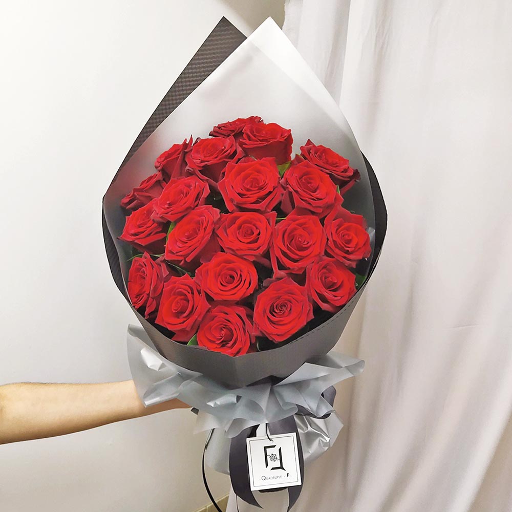完美真愛 | 紅玫瑰鮮花花束 1 完美真愛 | 紅玫瑰鮮花花束 - BH010001