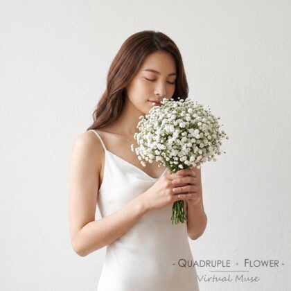 繁星諾言 | 滿天星鮮花結婚花球連襟花