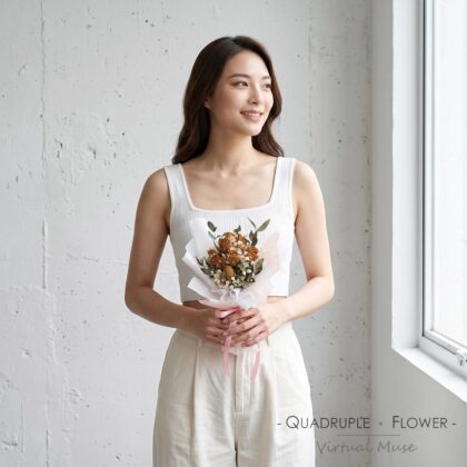 甜美寵愛 | 小玫瑰乾花花束