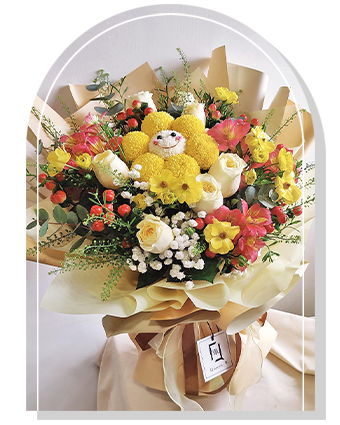 新生嬰兒花束