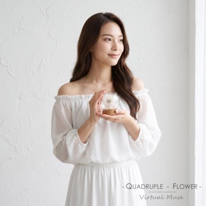 約定 | 永生花蒲公英水松木玻璃圓罩