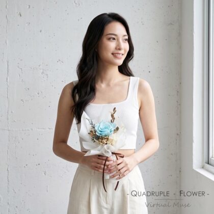 QuadrupleFlower 啟德新蒲崗花店 | 香港花店推介 | 即日送花服務、鮮花花束及花籃高質客製化設計 36 玫瑰.I | 永生花玫瑰花束